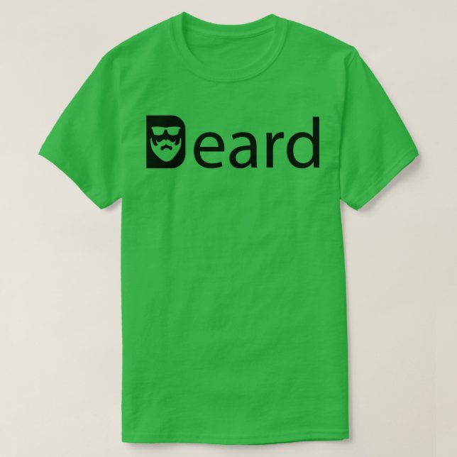 Bart mit Bart 1 T-Shirt (Design vorne)