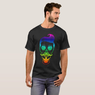 Bart-Schädel T-Shirt