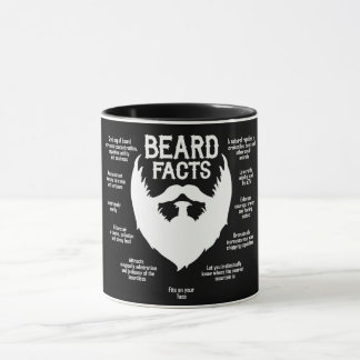 Bart-Tatsachen (weiß) Tasse