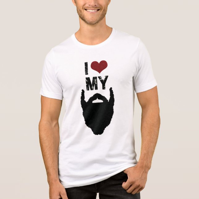 Bart Tri-Blend Shirt (Vorderseite)