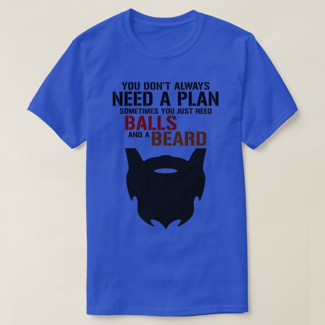 Bart und ball alles, was du brauchst T T-Shirt (Design vorne)