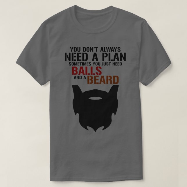 Bart und ball alles, was du brauchst Tshirt (Design vorne)