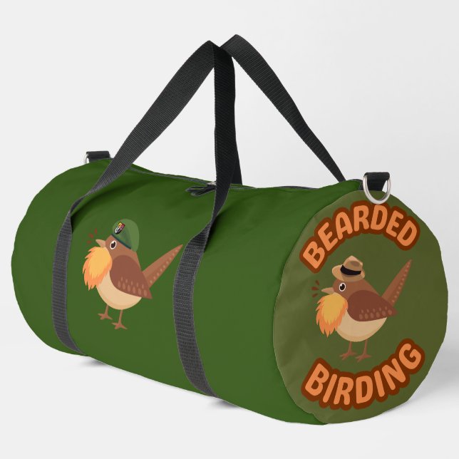 Barta Vogelbeobachtung Gallant Green Beret Bird Gr Duffle Bag (Linke Ecke)