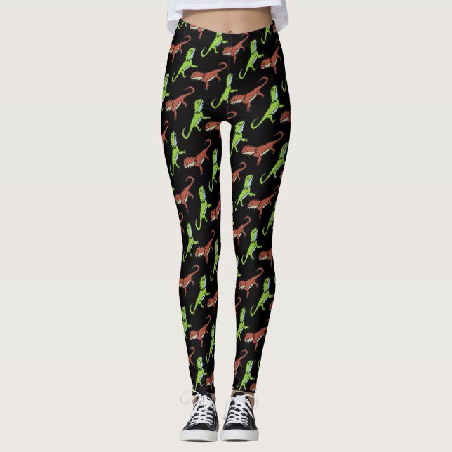 Bartagame Leggings (Vorderseite)