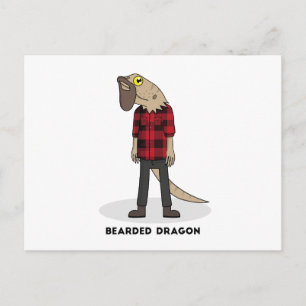 Bartagame Postkarte