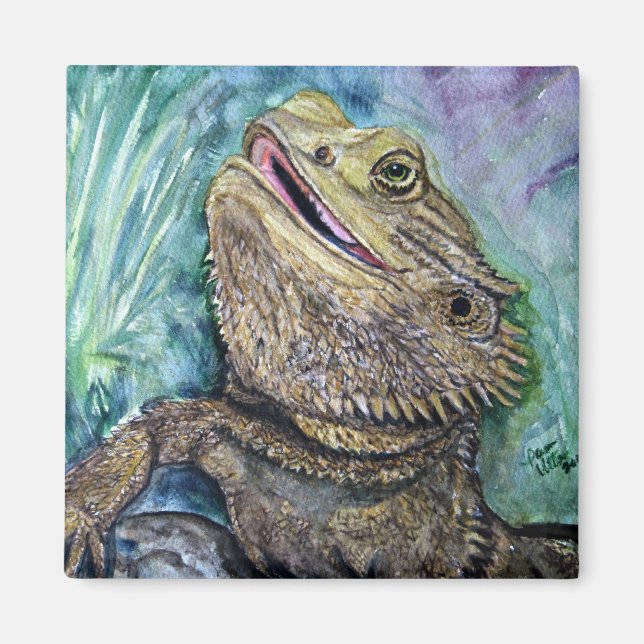 Bartard Lizard Magnet (Vorne)