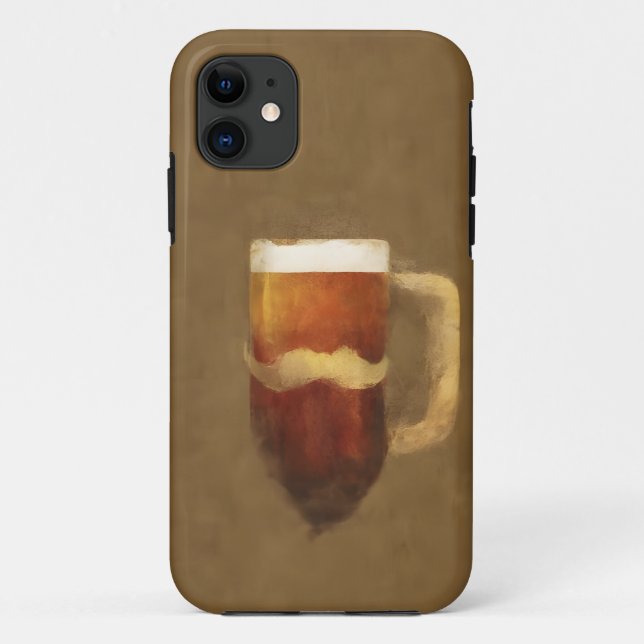 Bartbeer Tasse Artistic T - Shirt Case-Mate iPhone Hülle (Rückseite)