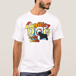 Bartded Collie Agility Geschenke T-Shirt