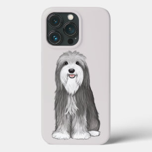Bartded Collie Cartoon Dog Case-Mate iPhone Hülle