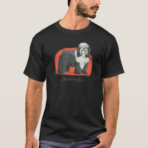 Bartded Collie Dog T-Shirt