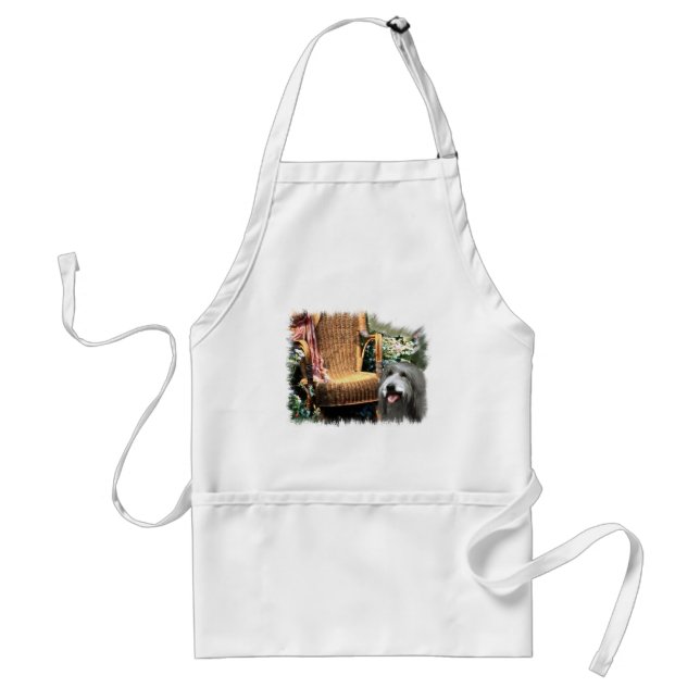 Bartded Collie Kunstgeschenke Schürze (Vorne)