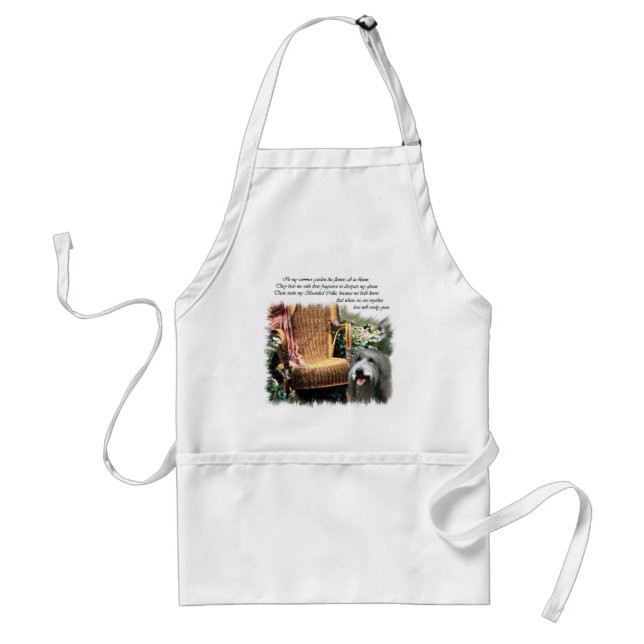 Bartded Collie Kunstgeschenke Schürze (Vorne)