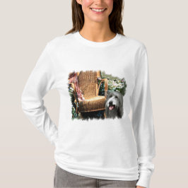 Bartded Collie Kunstgeschenke T-Shirt
