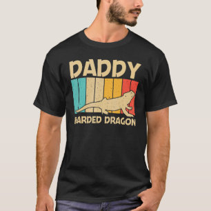 Bartdrache für Männer Vater Reptile Iguana Lizard T-Shirt
