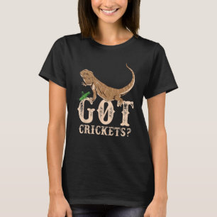 Bartdrache Got Grillen Pet Lizard Reptile Po T-Shirt
