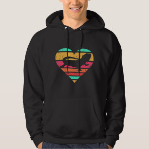 Bartdrache Heart Pet Reptile Lizard Hoodie