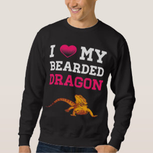Bartdrache I Liebe meine bärtigen Drachen Männer F Sweatshirt