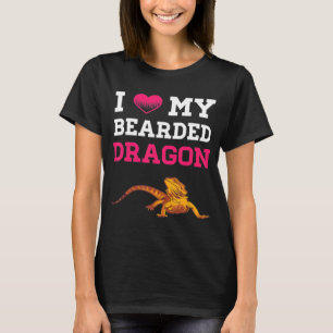 Bartdrache I Liebe meine bärtigen Drachen Männer F T-Shirt