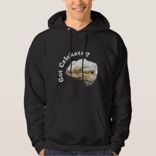 Bartdrache Lizard Got Crickets Reptile Pagona Hoodie