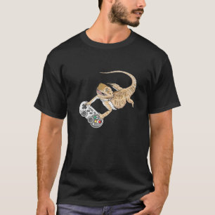Bartdrache spielen Videospiel Reptiles Pagona T-Shirt