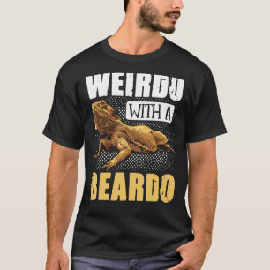 Bartdrache Weirdo mit Beardo Reptiles T-Shirt