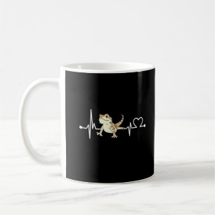 Bartdragon Heartbeat Funny Animal Kaffeetasse