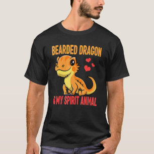 Bartdragon ist mein Geist Tier Niedlich Bartter Dr T-Shirt