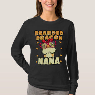 Bartdragon Nana Pogona Reptile Nana T-Shirt