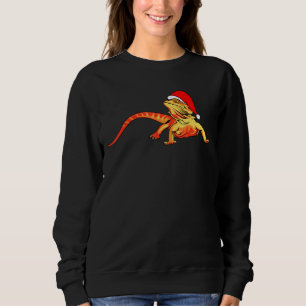 Bartdragon Weihnachtsmannmütze Weihnachten Pagona Sweatshirt