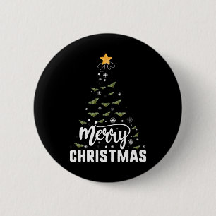 Barted Dragon Frohe Weihnachtsbaum Familie Xmas Ho Button