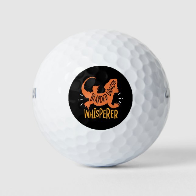 Barted Dragon Whisperer Fun Golfball (Vorderseite)