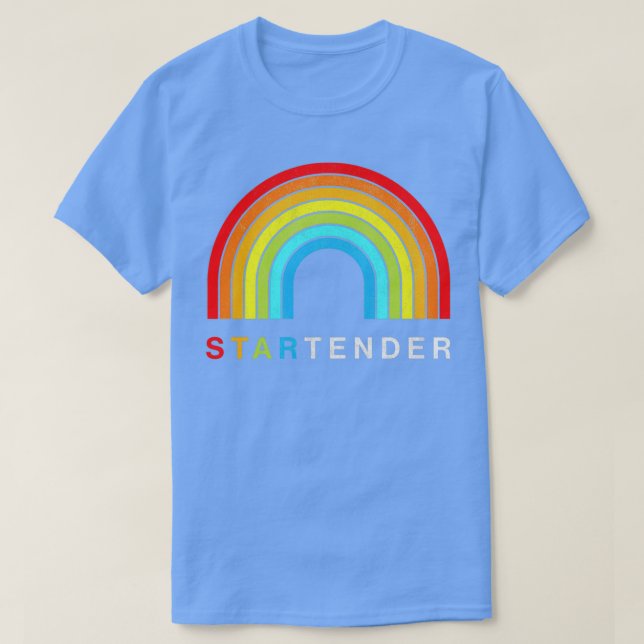 Bartender Pride Startender LGBT T-Shirt (Design vorne)