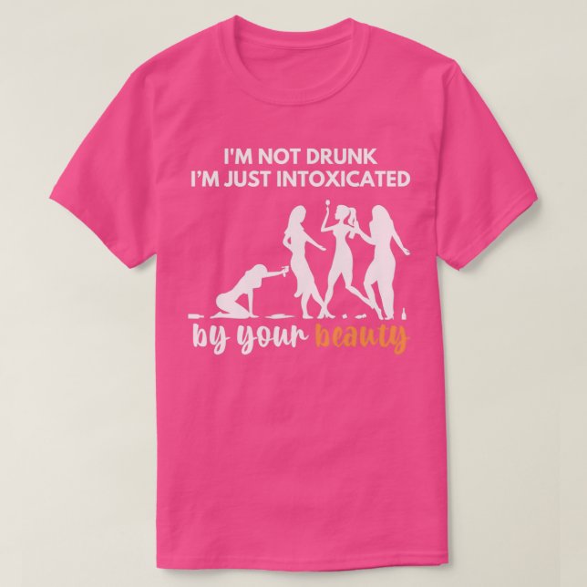 Bartender puns Ix27m Not Drunk Ix27m Intoxicated B T-Shirt (Design vorne)