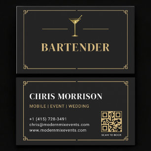 Bartender QR-Code Professional Visitenkarte