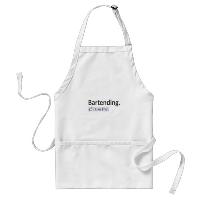 Bartending... Ich mag das Schürze (Vorne)