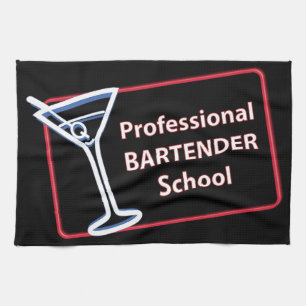 Bartending professionnel Bar de l'école serviette