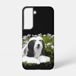Bartete Collie Malerei - Niedliche Original Hunde  Samsung Galaxy Hülle
