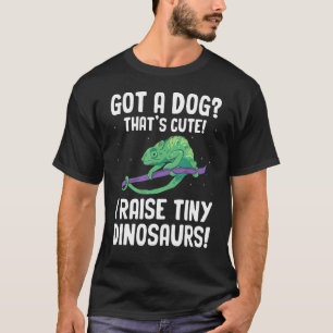Bartete Drachen Männer Frauen Ich wecke Tiny Dinos T-Shirt