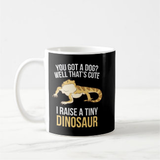 Bartete Drachenbesitzer Ich züchte einen winzigen  Kaffeetasse