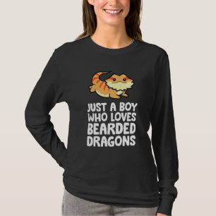Bartete Drachenechse nur ein Junge, der Lieben geb T-Shirt