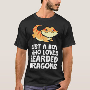 Bartete Drachenechse nur ein Junge, der Lieben geb T-Shirt
