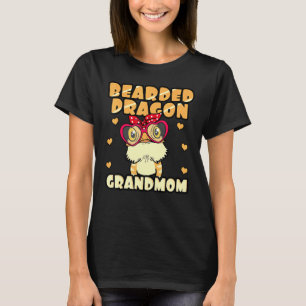 Bartete Dragon Großmutter Reptile Großmuttermütter T-Shirt