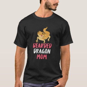 Bartete Dragon Mama Niedlich Girls Bartded Drago T-Shirt