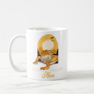 Bartete Dragon Mama Reptile Lizard Kaffeetasse