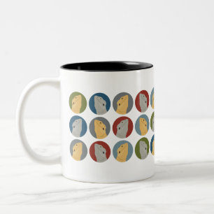 Bartete Dragon-Tasse Zweifarbige Tasse