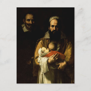 Bartete stillende Frau, 1631 Postkarte