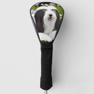 Bartfarbene Collie-Malerei - Niedliche Original-Hu Golf Headcover