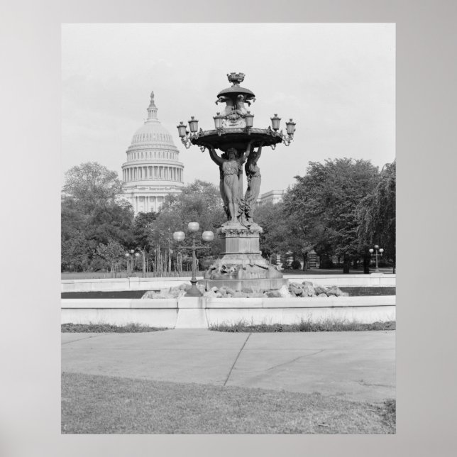 Bartholdi Fountain Poster (Vorne)