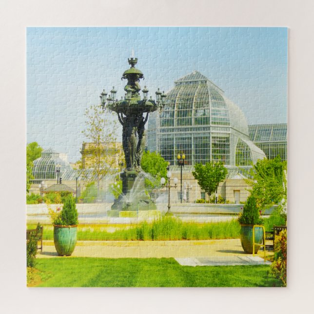 Bartholdi Water Fotain Washington (Horizontal)