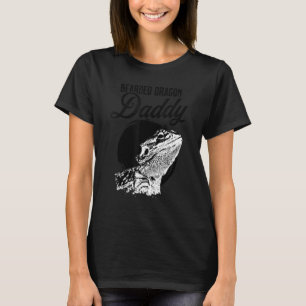 Bartierter Drache Daddy Vater Vater Bartded Dragon T-Shirt